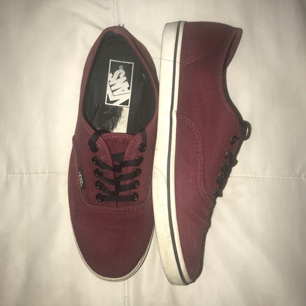 Maroon Vans